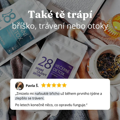 Detoxikační čaje – 28denní balíček (Intenzivní kúra)