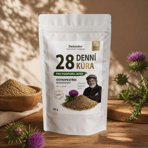 28denní restart jater – Ostropestřec mariánský