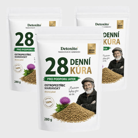 28denní restart jater – Ostropestřec mariánský