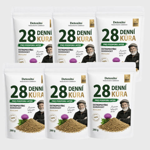 28denní restart jater – Ostropestřec mariánský